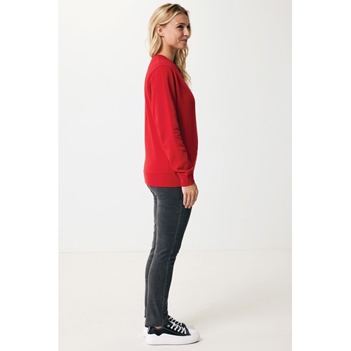 red IQONIQ Etosha Sudadera Cuello Redondo Light Weight Algodón R
