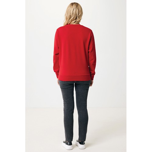 red IQONIQ Etosha Sudadera Cuello Redondo Light Weight Algodón R