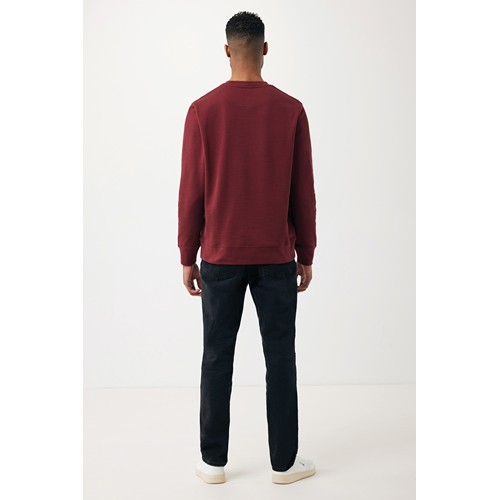 burdeos IQONIQ Etosha Sudadera Cuello Redondo Light Weight Algodón R