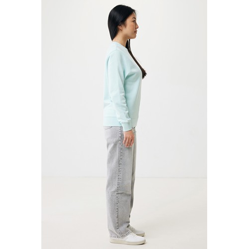 verde menta IQONIQ Etosha Sudadera Cuello Redondo Light Weight Algodón R