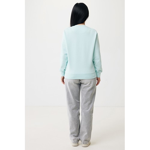 verde menta IQONIQ Etosha Sudadera Cuello Redondo Light Weight Algodón R