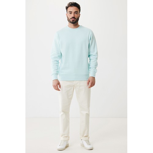 verde menta IQONIQ Etosha Sudadera Cuello Redondo Light Weight Algodón R