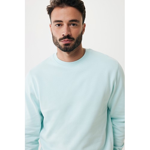 verde menta IQONIQ Etosha Sudadera Cuello Redondo Light Weight Algodón R