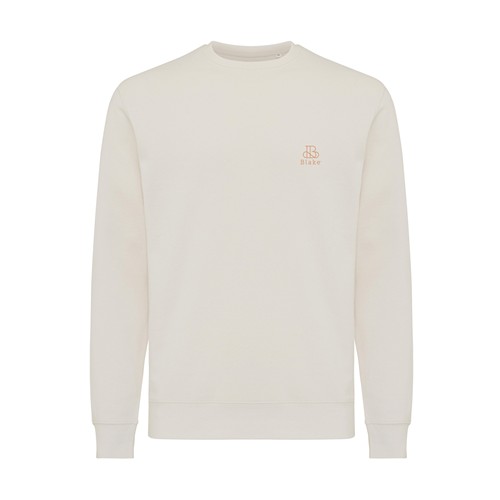 marfil IQONIQ Etosha Sudadera Cuello Redondo Light Weight Algodón R