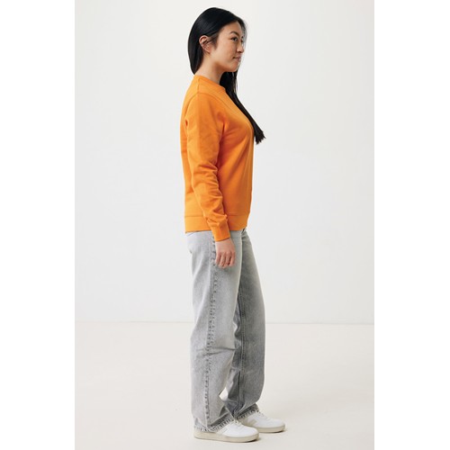 orange IQONIQ Etosha Sudadera Cuello Redondo Light Weight Algodón R