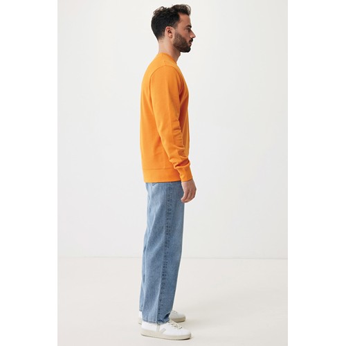 orange IQONIQ Etosha Sudadera Cuello Redondo Light Weight Algodón R