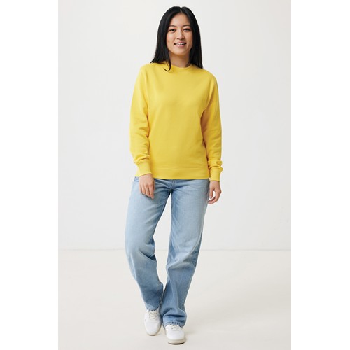 yellow IQONIQ Etosha Sudadera Cuello Redondo Light Weight Algodón R