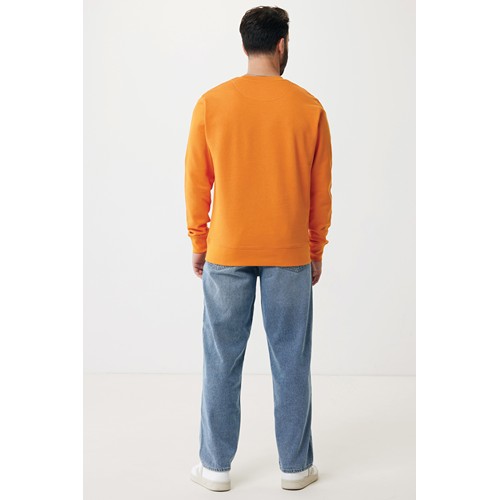 orange IQONIQ Etosha Sudadera Cuello Redondo Light Weight Algodón R