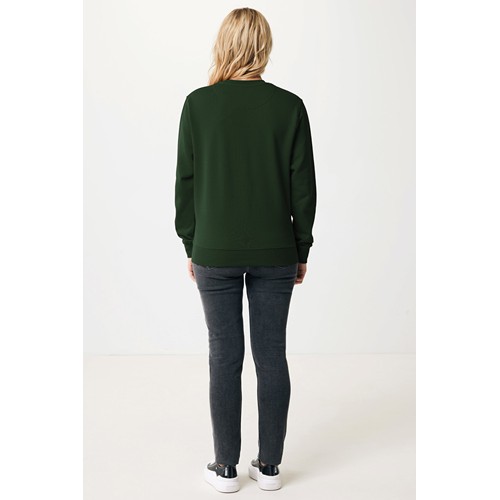 verde bosque IQONIQ Etosha Sudadera Cuello Redondo Light Weight Algodón R