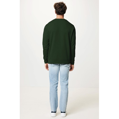 verde bosque IQONIQ Etosha Sudadera Cuello Redondo Light Weight Algodón R