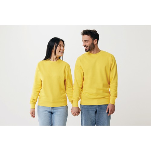 yellow IQONIQ Etosha Sudadera Cuello Redondo Light Weight Algodón R