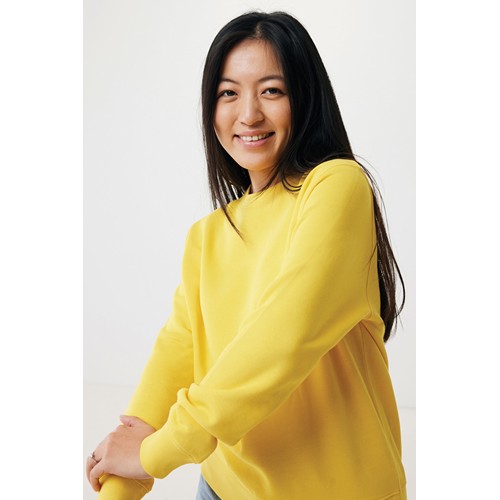 yellow IQONIQ Etosha Sudadera Cuello Redondo Light Weight Algodón R