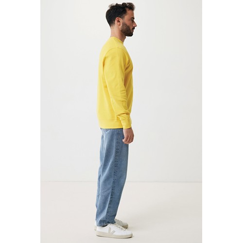 yellow IQONIQ Etosha Sudadera Cuello Redondo Light Weight Algodón R