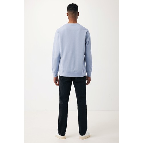 azul celeste IQONIQ Etosha Sudadera Cuello Redondo Light Weight Algodón R