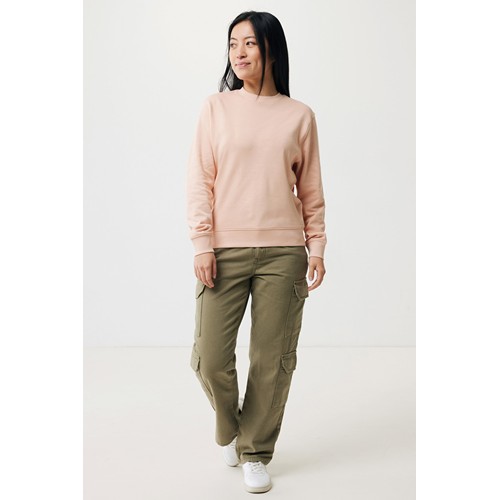 melocotón IQONIQ Etosha Sudadera Cuello Redondo Light Weight Algodón R