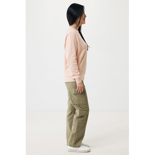 melocotón IQONIQ Etosha Sudadera Cuello Redondo Light Weight Algodón R