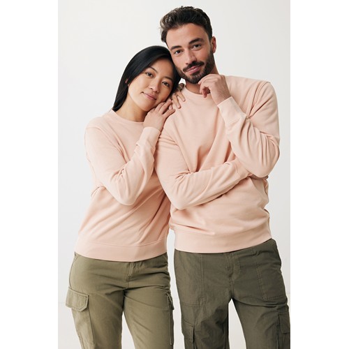 melocotón IQONIQ Etosha Sudadera Cuello Redondo Light Weight Algodón R