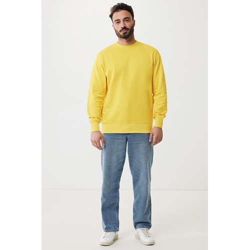 yellow IQONIQ Etosha Sudadera Cuello Redondo Light Weight Algodón R