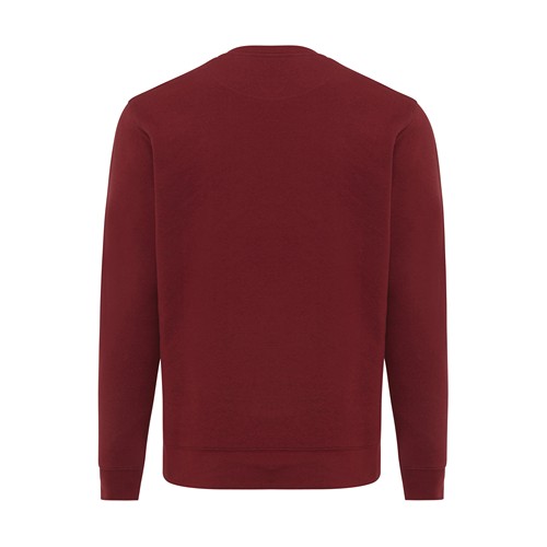 burdeos IQONIQ Etosha Sudadera Cuello Redondo Light Weight Algodón R
