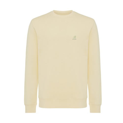 crema IQONIQ Etosha Sudadera Cuello Redondo Light Weight Algodón R