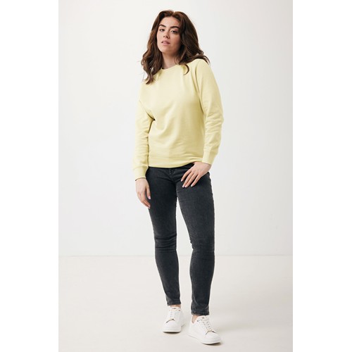 crema IQONIQ Etosha Sudadera Cuello Redondo Light Weight Algodón R