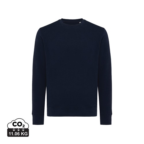 azul marino IQONIQ Etosha Sudadera Cuello Redondo Light Weight Algodón R