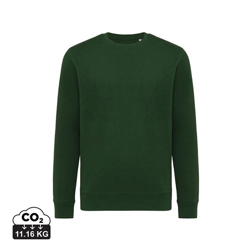 verde bosque IQONIQ Etosha Sudadera Cuello Redondo Light Weight Algodón R
