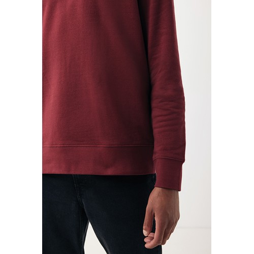 burdeos IQONIQ Etosha Sudadera Cuello Redondo Light Weight Algodón R