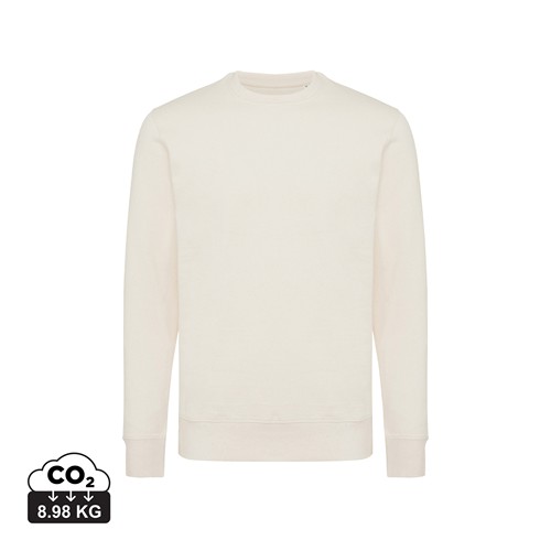 natural IQONIQ Etosha Sudadera Cuello Redondo Light Weight Algodón R