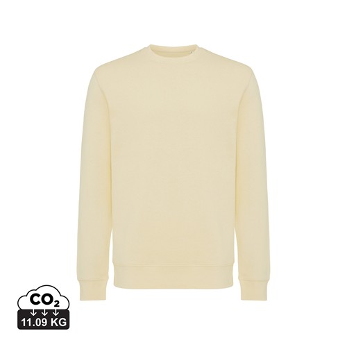 crema IQONIQ Etosha Sudadera Cuello Redondo Light Weight Algodón R