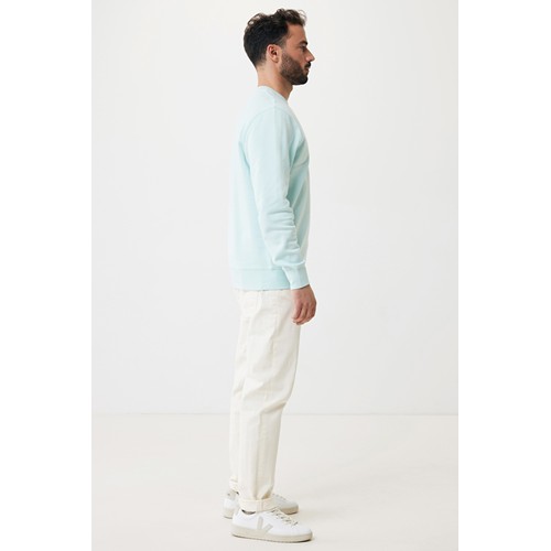 verde menta IQONIQ Etosha Sudadera Cuello Redondo Light Weight Algodón R