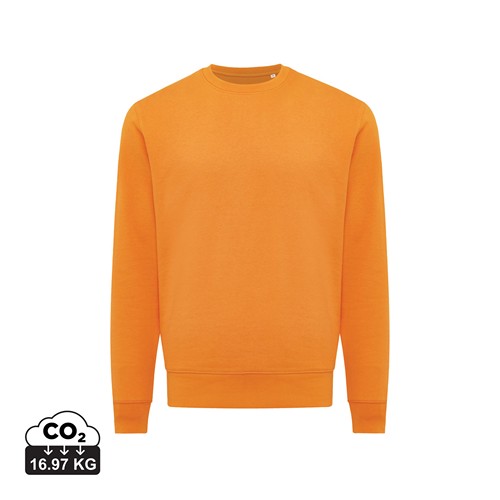 orange IQONIQ Etosha Sudadera Cuello Redondo Light Weight Algodón R