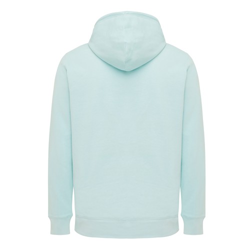 verde menta IQONIQ Rila Sudadera Capucha Light Weight Algodón Reciclado