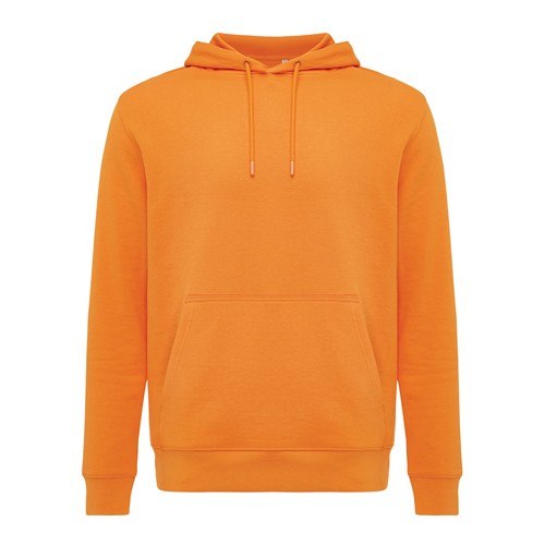 orange IQONIQ Rila Sudadera Capucha Light Weight Algodón Reciclado