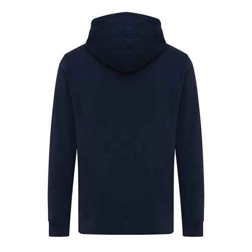 azul marino IQONIQ Rila Sudadera Capucha Light Weight Algodón Reciclado