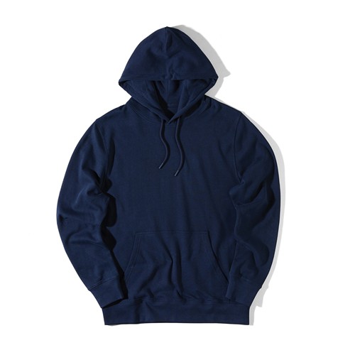 azul marino IQONIQ Rila Sudadera Capucha Light Weight Algodón Reciclado