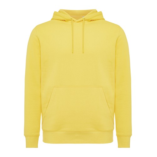 yellow IQONIQ Rila Sudadera Capucha Light Weight Algodón Reciclado