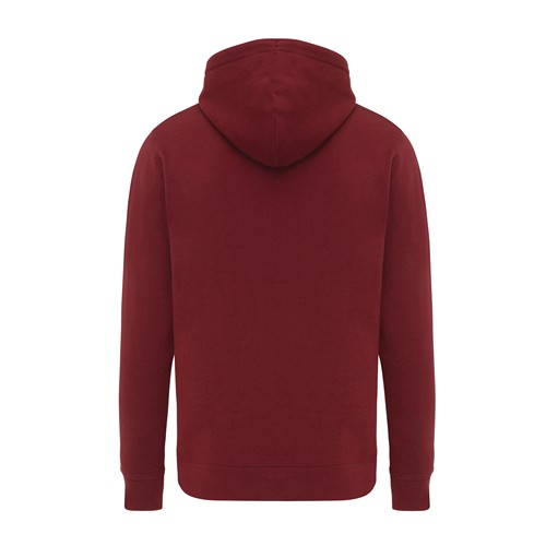 burdeos IQONIQ Rila Sudadera Capucha Light Weight Algodón Reciclado