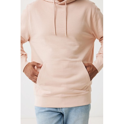 melocotón IQONIQ Rila Sudadera Capucha Light Weight Algodón Reciclado