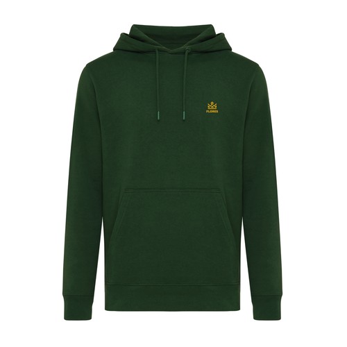 Sudadera con capucha ligera de algodón reciclado Iqoniq Rila