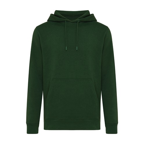 verde bosque IQONIQ Rila Sudadera Capucha Light Weight Algodón Reciclado