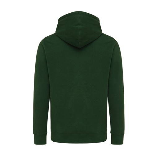 verde bosque IQONIQ Rila Sudadera Capucha Light Weight Algodón Reciclado