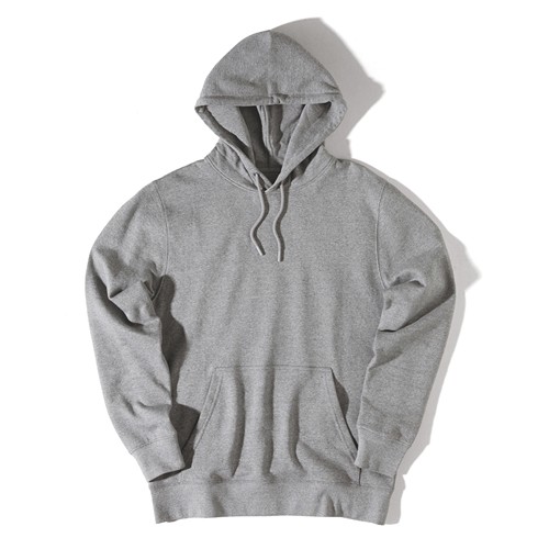 antracita claro moteado IQONIQ Rila Sudadera Capucha Light Weight Algodón Reciclado