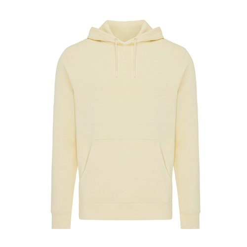 crema IQONIQ Rila Sudadera Capucha Light Weight Algodón Reciclado