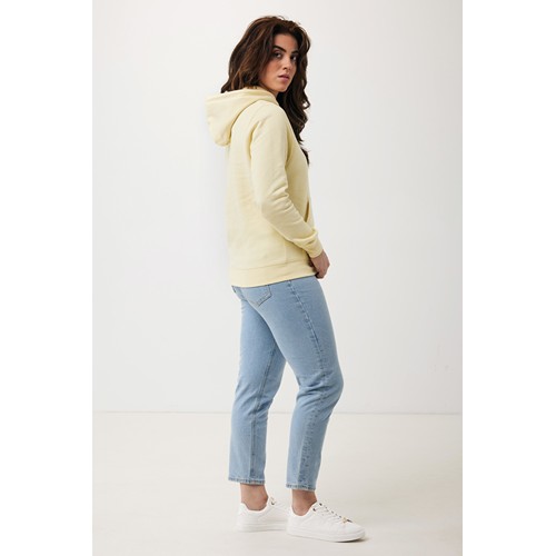crema IQONIQ Rila Sudadera Capucha Light Weight Algodón Reciclado