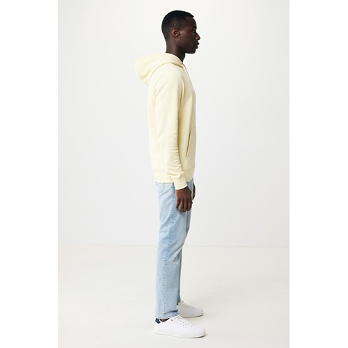 crema IQONIQ Rila Sudadera Capucha Light Weight Algodón Reciclado