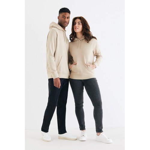 Sudadera con capucha ligera de algodón reciclado IQONIQ Rila