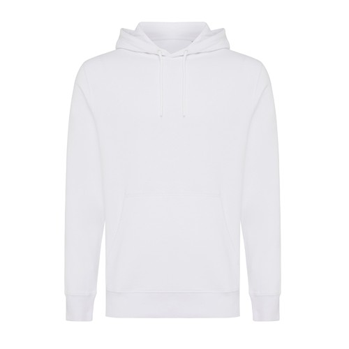 white IQONIQ Rila Sudadera Capucha Light Weight Algodón Reciclado