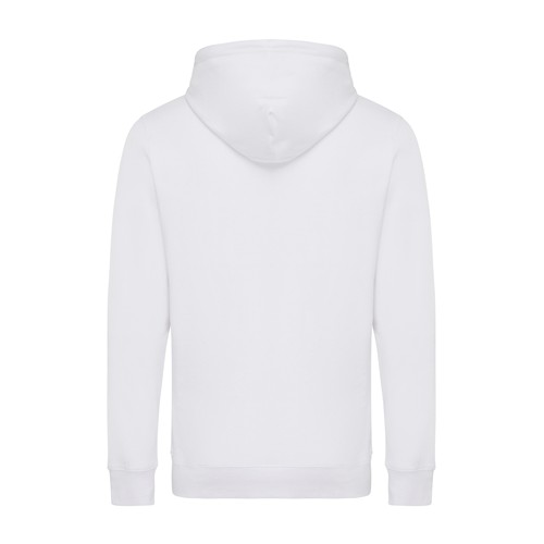 white IQONIQ Rila Sudadera Capucha Light Weight Algodón Reciclado