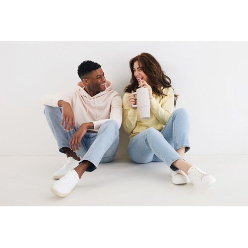 Sudadera con capucha ligera de algodón reciclado IQONIQ Rila